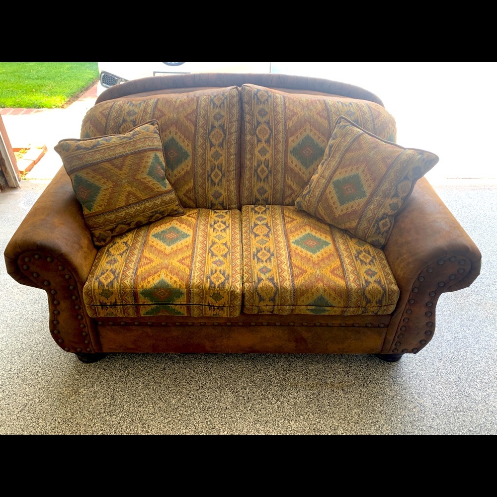 Leather couch